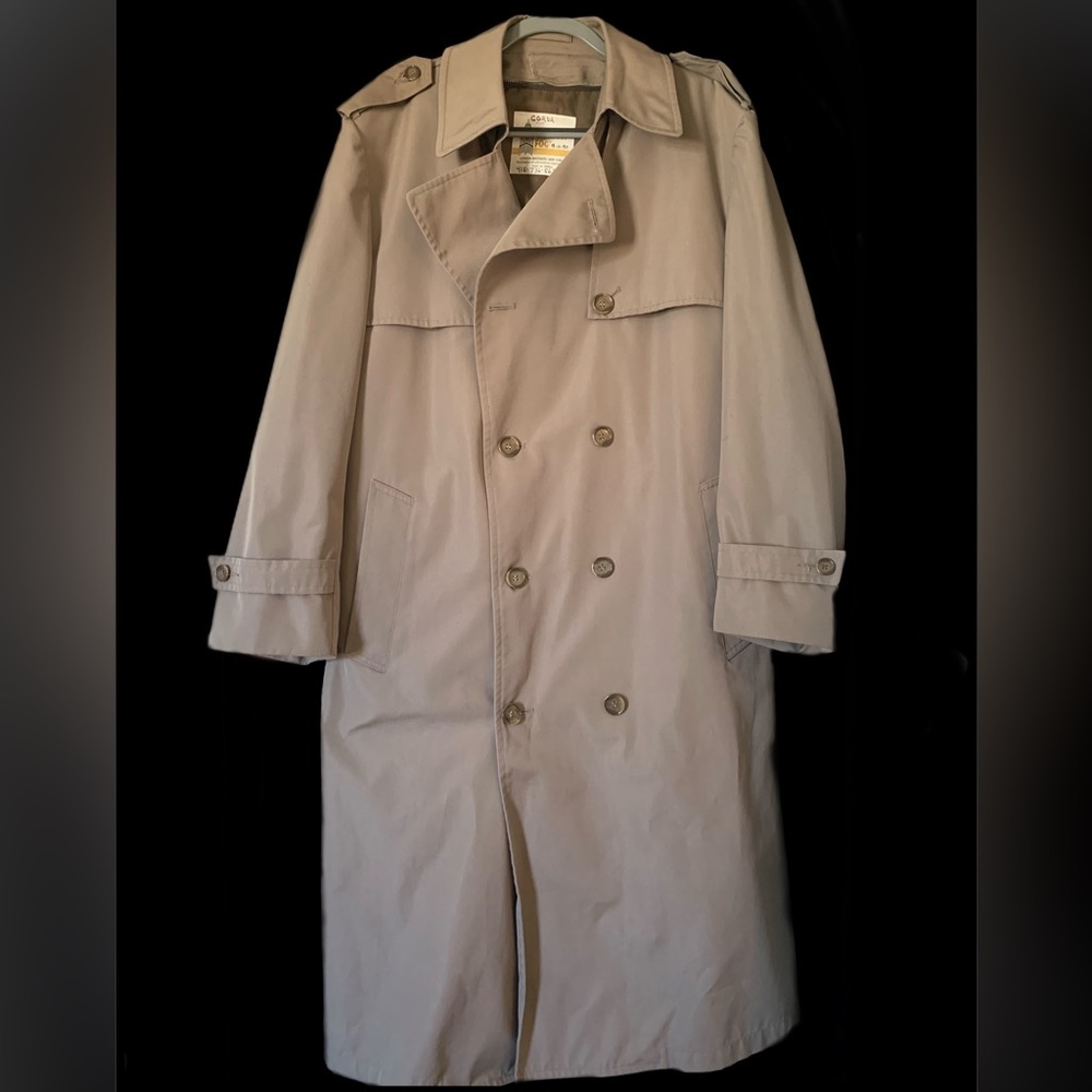 Vintage London fog trench coat